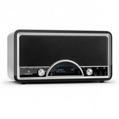 Auna Virginia WH DAB / DAB + Radio Digital Bluetooth USB FM AUX MP3 negru foto