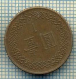 5396 MONEDA - TAIWAN -CHINA - 1 YUAN - ANUL ?(1981-1997) -starea care se vede