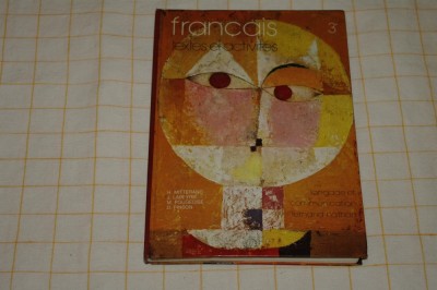 Francais - Textes et activites - 3 - H. Mitterand sa - Fernand Nathan - 1986 foto