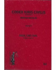 Marian Nicolae - Set Codex Iuris Civilis. Tomul 1+2 - 10223 foto