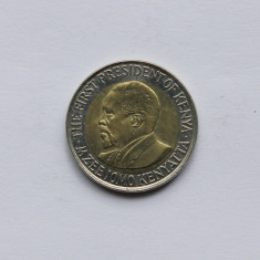 5 shillings, 2009 Kenya/ KES1M foto