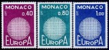 Monaco 1970 - cat.nr.819-21 neuzat,perfecta stare