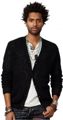 Cardigan Denim &amp;amp; Supply Ralph Lauren Ribbed V-Neck masura XS si S foto