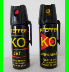 SPRAY PIPER , PFEFFER KO , JET / DISPERSANT 50ml (Paralizant - Autoaparare) foto