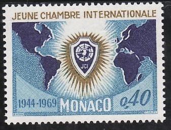 Monaco 1969 - cat.nr.808 neuzat,perfecta stare