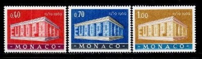 Monaco 1969 - cat.nr.789-91 neuzat,perfecta stare foto