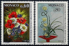 Monaco 1975 - cat.nr.1035-6 neuzat,perfecta stare foto