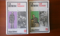 Dostoievski - Fratii Karamazov (2 vol.) foto