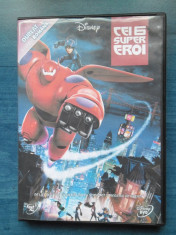 Disney Cei 6 Super Eroi - Big Hero 6 - DVD Dublat in limba romana foto