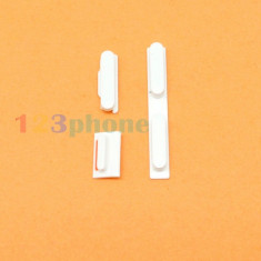 Set butoane Apple Iphone 5C Original Buton plastic volum on-off schimbare profil foto