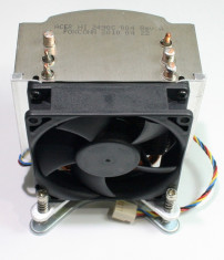 Cooler cupru proc. LGA775, 130W TDP, PWM, silent,mufa 4 fire,pasta aplicata,NOU foto