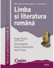 Eugen Simion - Limba si literatura romana. Manual pentru clasa a IX-a - 7488 foto