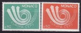 C2664 - Monaco 1973 - cat.nr.917-8 neuzat,perfecta stare