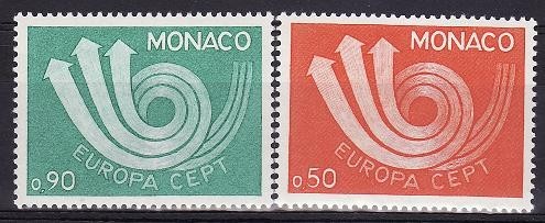 C2664 - Monaco 1973 - cat.nr.917-8 neuzat,perfecta stare