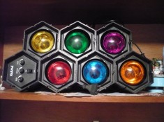 Orga lumini 6 elemente cu microfon foto