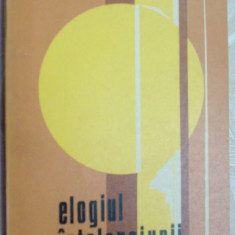 CORNELIU POPEL - ELOGIUL INTELEPCIUNII (VERSURI, volum postum - 1979)