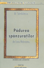 Al. Sandulescu - Padurea spanzuratilor de Liviu Rebreanu - 3547 foto