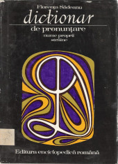 Florenta Sadeanu - Dictionar de pronuntare nume proprii staine - 21745 foto