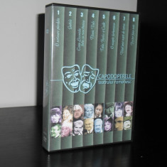 Capodoperele Teatrului Romanesc - 8 DVD cu piese de teatru