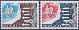 C2741 - Monaco 1973 - cat.nr.951-2 neuzat,perfecta stare, Nestampilat