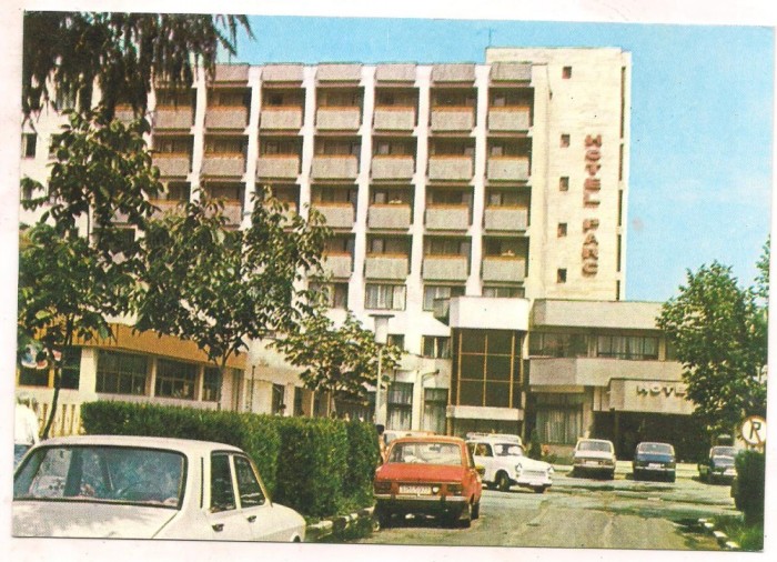 % carte postala (ilustrata) -AMARA-Hotel Parc