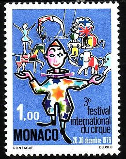 C4032 - Monaco 1976 - cat.nr.1078 neuzat,perfecta stare