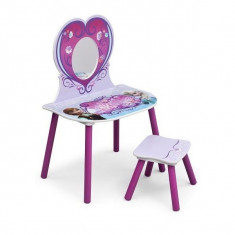 Masuta frumusete cu scaunel Disney Frozen Delta Children foto