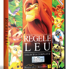 Regele Leu 1, 2, 3 ( Lion King 1. 2, 3 ) DVD aminatii limba romana