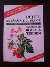 RETETE DE SANATATE CU PLANTE - Sanatate cu Maria Treben, 1998, 159 p. foto