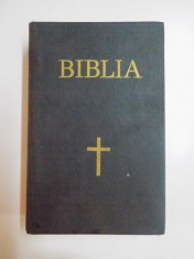 BIBLIA SAU SFANTA SCRIPTURA A VECHIULUI SI NOULUI TESTAMENT CU TRIMITERI, 1995 foto