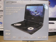 DVD player portabil cu ecran de 9 Usb/SDcard ,televizor analogic si digital foto
