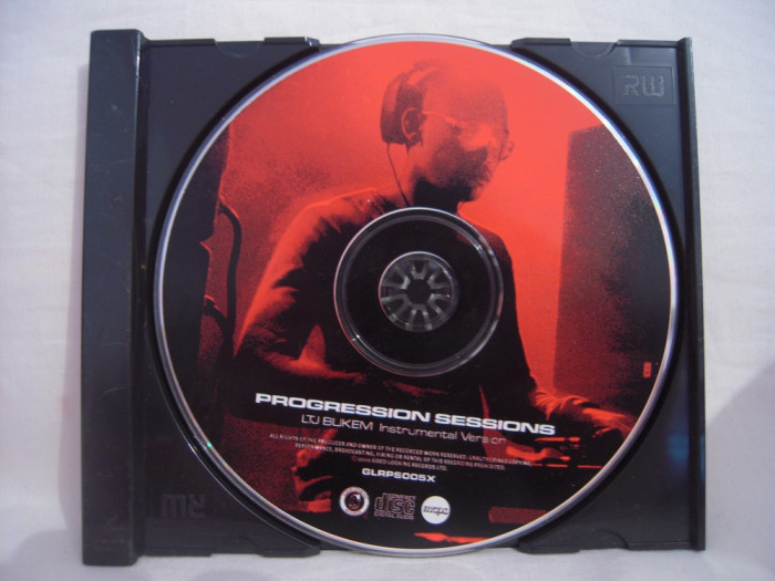 CD audio Progression Sessions - LTJ Bukem, fără coperți