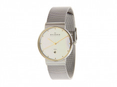 Ceas Skagen 355LGSC Two-Tone Mesh Band Watch | 100% originali, import SUA, 10 zile lucratoare foto