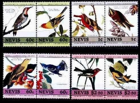 Nevis 1985 - cat.nr.268-75 neuzat,perfecta stare