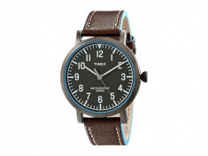 Ceas Timex Originals Classic Round Leather Strap Watch | 100% originali, import SUA, 10 zile lucratoare foto