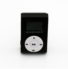 Mp3 player mini cu radio si ecran tip shuffle foto