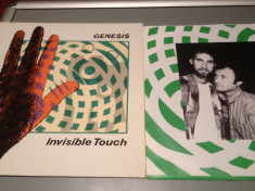 GENESIS - INVISIBLE TOUCH (1986 / VIRGIN REC / RFG) - DISC VINIL /PICK-UP/VINYL foto