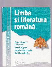 LIMBA SI LITERATURA ROMANA - MANUAL PENTRU CLASA -A 12 -A foto