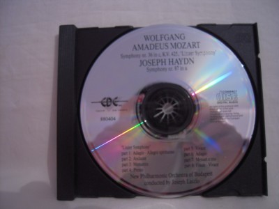 CD audio Joseph Haydn &amp;amp; Mozart, fără coperți foto