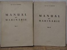 MANUAL DE MARINARIE- M.BUJENITA ( 2 VOL) foto