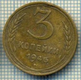 5508 MONEDA - RUSIA(URSS) - 3 KOPEKS -ANUL 1946 -starea care se vede
