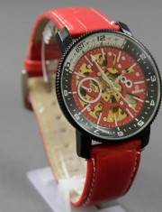 Ceas Automatic Goer Barbati AVIATOR Red Edition CEL MAI MIC PRET foto