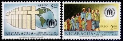 Nicaragua 1961 - cat.nr.1257-8 neuzat,perfecta stare foto