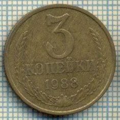 5521 MONEDA - RUSIA(URSS) - 3 KOPEKS -ANUL 1988 -starea care se vede