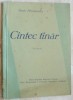 Ilarie Hinoveanu - C&acirc;ntec T&acirc;nar (Volum Debut, 1960) - Poezie Originală