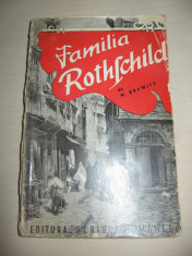 WALTER BREWITZ-FAMILIA ROTHSCHILD, CCA 1940, MASONERIE SI EVREI foto