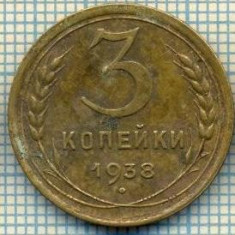 5502 MONEDA - RUSIA(URSS) - 3 KOPEKS -ANUL 1938 -starea care se vede