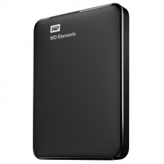 HDD extern WD Elements Portable, 1TB, 2.5&amp;quot;, USB 3.0, Black foto