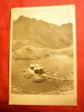 Ilustrata Muntii Fagarasului - Lacul si Cabana Balea ,circ.1958, Circulata