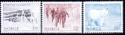 Norvegia 1975 - cat.nr.665-7 neuzat,perfecta stare foto